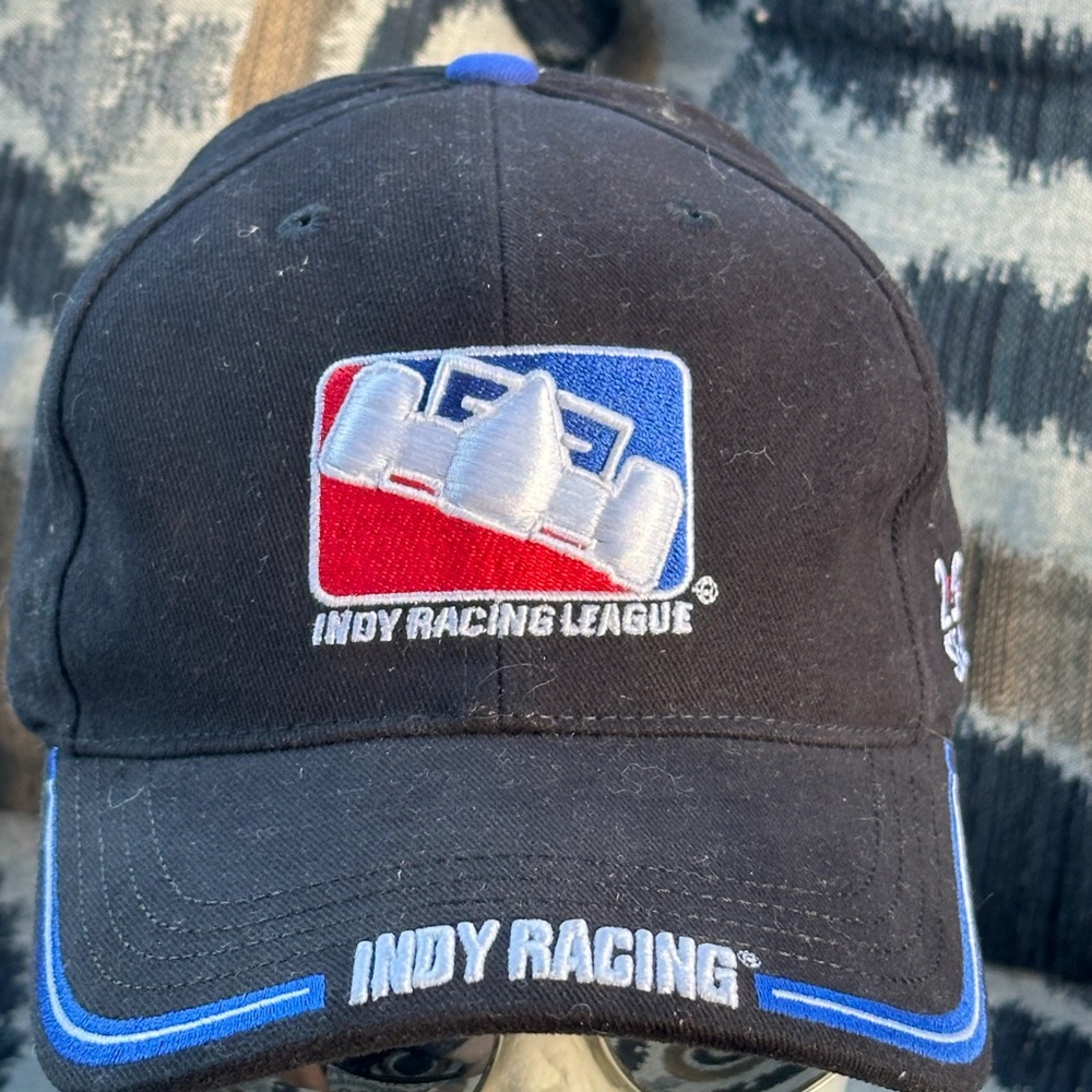 Indy racing league official licensed ball cap. Indy speedway numbered authentic.